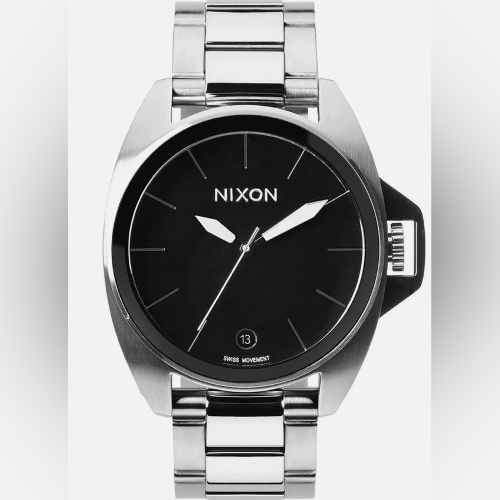 Nixon Men’s Anthem Black Dial Watch NWT